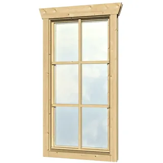 SKANHOLZ Einzelfenster 57,5 x 123,5 cm Beige