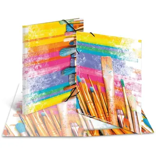 Herma Sammelmappe A3 Karton Pinsel