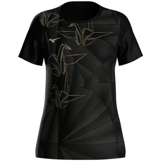 Mizuno Active Dryaeroflow Graphic Origami Kurzarm-t-shirt - Taniori M
