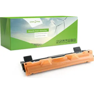 Green2Print Hochleistungstoner schwarz 1500 Seiten ersetzt Brother TN-1050 passend für Brother DCP1510, DCP1512, DCP1610W, DCP1612W, HL1110, HL1112, HL1210W, HL1212W, MFC1810, MFC1910W