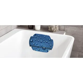 KLEINE WOLKE Nackenpolster Bubble 32 x 22 cm marineblau