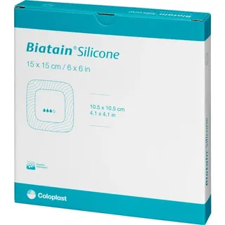 Coloplast Biatain Silicone Schaumverband 15x15cm 5 st