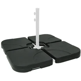 Swing&Harmonie Schirmständer Gewicht befüllbar bis 130 kg Sonnenschirm Schirmgewicht Schirmständer Beschwerungsplatten Sonnenschirmständer Ampelschirm