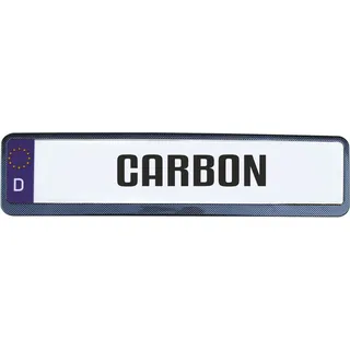 Hermann Schütz Design Kennzeichenrahmen Carbon