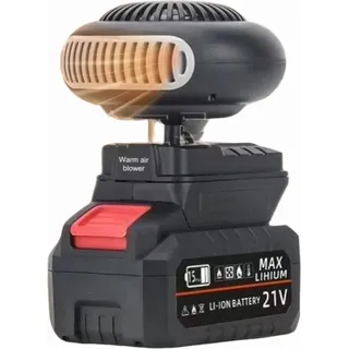 Auto Heizung mit Akku, Mini-Akku-Heizlüfter mit Kippschutz, wiederaufladbare USB-Heizung für Camping, Zelt, Büro, Auto und Golfwagen