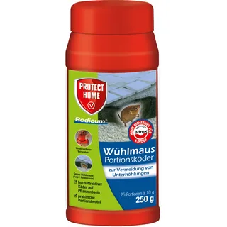 Protect Home Rodicum Wühlmaus Portionsköder 250 g