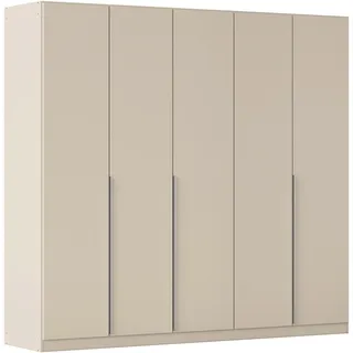 Drehtürenschrank RAUCH "Kleiderschrank Schrank Garderobe AGORDO mit Dekor- oder Hochglanzfront", beige (champagner), B:226cm H:229cm T:54cm, Holzwerkstoff, Schränke, durchdachte Innenausstattung, in 6 Breiten und 2 Höhen MADE IN GERMANY, Topseller