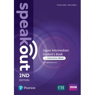 Pearson Education Speakout 2ed Upper Intermediate Student’s Book & Interactive eBook with Digital Resources Access Code