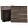 WPC Bavaro dunkelbraun 30 x 30 x 2,2 cm 9 St.