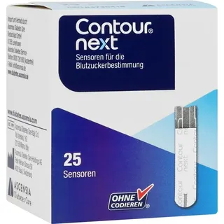 Ascensia Diabetes Care Contour Next Sensoren Teststreifen 25 St.