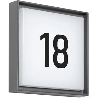 dotlux 5046-130120 WALLsquare 24cm 2,5W 3000K LED-Hausnummernleuchte