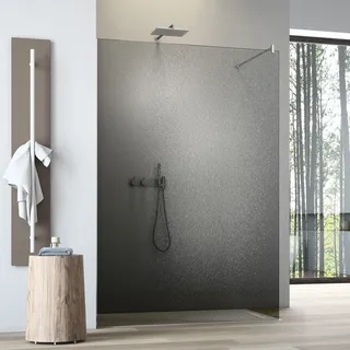 GEO maw flex 1-tlg. Seitenwand mit Wandprofil und VSG, 120 cm mit Glasbeschichtung, Duschkabinen, AW001CEG1200MS,