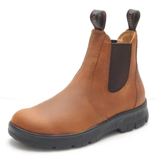 Jim Boomba Outback Town & Country Chelsea Boots Unisex Stiefelette | Rust (UK 10.5 / EU 45.0) - 45 EU