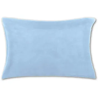BestLivings Kissenhülle Kuschel 40x60cm hellblau - babyblau ohne Füllung