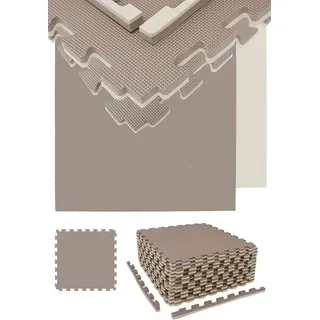 Eyepower Kampfsportmatte Hestia 12er-Set in beige - Gr.: onesize