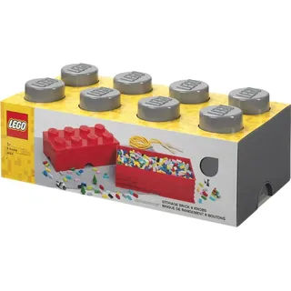 LEGO 8 Noppen 50 x 24 x 18 cm 1-tlg. steingrau