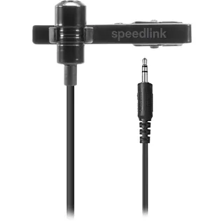 Speedlink SPES Ansteckmikrofon, schwarz