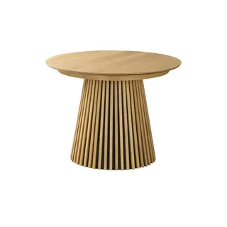 Esstisch ausziehbar  Aaron , holzfarben , Maße (cm): H: 75  Ø: 100