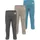 Baby Merino Unterhose mit Füßen Blau 86