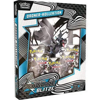 Pokémon Pokemon Ordner-Kollektion Karmesin & Purpur – Schwarze Blitze (Zekrom-Ordner & 5 Boosterpacks)