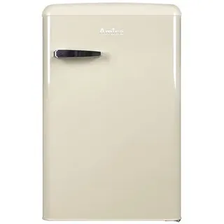Amica KS 15615 B Retro-Kühlschrank (108 l, 860 mm hoch, Beige) 