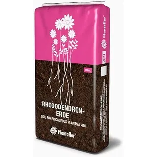 HaGaFe Plantaflor Rhododendronerde Moorbeeterde Blumenerde Erde 40 Liter (1x 40 Liter)