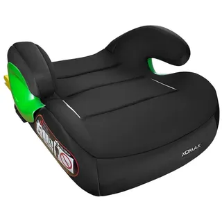 XOMAX KBH310-black Kindersitz mit ISOFIX I mitwachsend I 15-36 kg, 3-12 Jahre, Gruppe 2/3 I bequeme Armlehnen I ECE 8