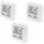 Weiß 3 Stk.