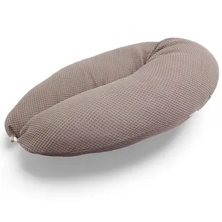 HOBEA-Germany Stillkissen Waffelmuster taupe Stillkissen