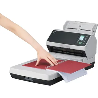Fujitsu Ricoh fi-8270 Dokumentenscanner A4 Flachbett Duplex ADF USB LAN