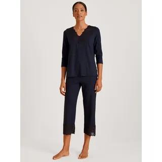 CALIDA Elegant Dreams Pyjama Blau 36/38