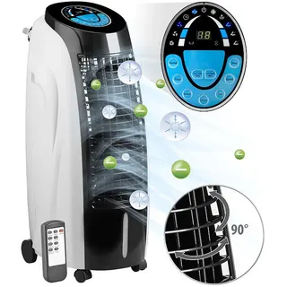 Sichler Haushaltsgeräte Sichler 3in1-Luftkühler, Luftbefeuchter und Ionisator, 15 l, 130 W, 800 ml/h