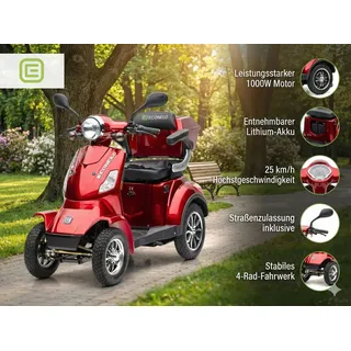 ECONELO P4000 Lithium-Akku Rot