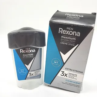 REXONA Men Stick Anti-Transpirant Maximum Protection Clean Scent Dry, EfficacitÃ