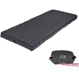 Human Comfort Luft Bett Chatou Isomatte Kasten Matratze Gäste 100% Baumwolle Grau