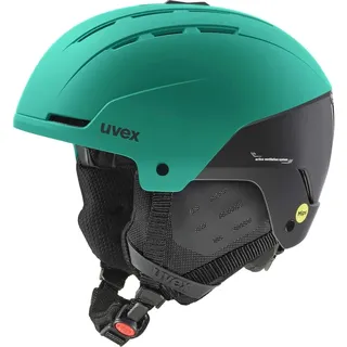 Uvex Stance MIPS Skihelm (Größe 51-55CM, schwarz)