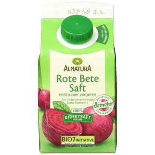 Alnatura Bio Rote-Beete Saft, milchsauer vergoren (1 x 500 ml)