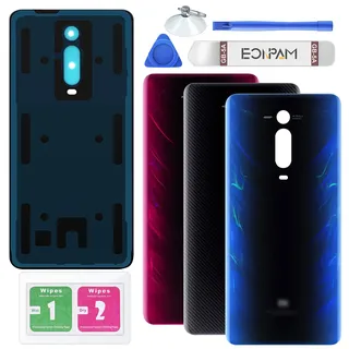 Eonpam Akkudeckel für Xiaomi Mi 9T / 9T PRO M1903F10G M1903F11G Blau | Backcover Original Qualität Rückseite Akkudeckel Rückseite Glas Back Glass Backcover Glas Reparatur Set.