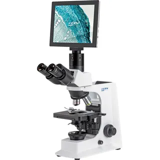 KERN-SOHN Kern OBL 137T241 Digital-Mikroskop-Set Trinokular 1000 x Durchlicht