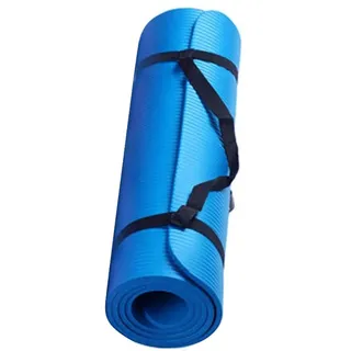 Dream Room Yogamatte rutschfest Schadstofffrei 1.5cm Dicke Haltbare mit Tragegurt Sport Fitness Yoga Pilate Matte Gymnastikmatte Sport-Fitness-Matte Anti-Rutsch-Matte zum Abnehmen 60x25x1.5cm - Einheitsgröße