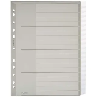 Leitz Register A4 Grau 20 St.