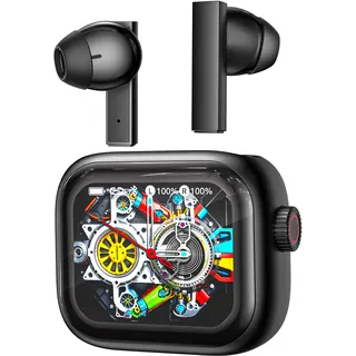 kitgody NE40 KI Übersetzer Kopfhörer, 134 Echtzeit Sprachübersetzer Kopfhörer & 9 Modi - Bluetooth 6.0 Übersetzungskopfhörer mit Drehknopf, 48H Laufzeit, IPX5 Wasserdicht Ohrhörer für Lernen, Geschäft