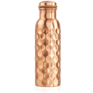 Bodhi Kupferflasche, 800 ml Diamant-Design, gehämmert 1 St