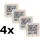 Elfenbein 4 Stk.
