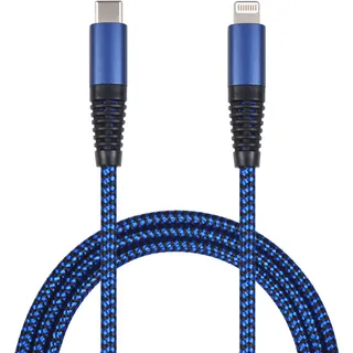 2Go 797196 Lightning-Kabel 1 m Blau