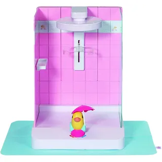 Zapf Creation Puppenzubehör Walk In Shower begehbare Puppendusche türkis 830604