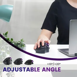 PERIMICE-720 - Ergonomische Trackball-Maus
