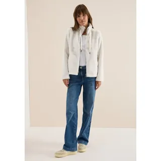 Cecil Fellimitatjacke Weiß XL