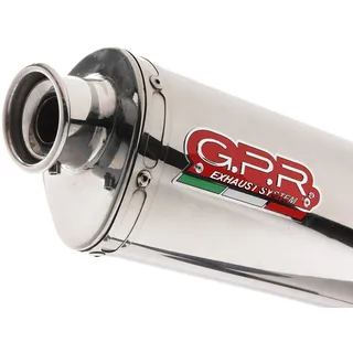 GPR EXHAUST SYSTEMS GPR Endschalldämpfer BMW F 650 St 1993/2002 EC-Approv. slip-on exhaust Trioval