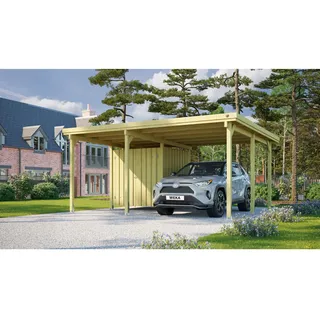 Weka Carport 607 Gr. 1 inkl. Geräteraum 4,78 x 3,89 m kdi